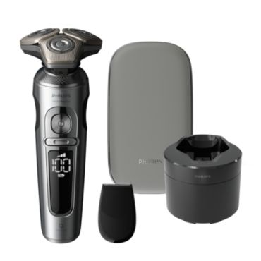 Shaver S9000 Prestige Wet & Dry Electric shaver with SkinIQ