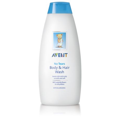 SCF513/40 Avent Champú para cabello y cuerpo para bebés Avent