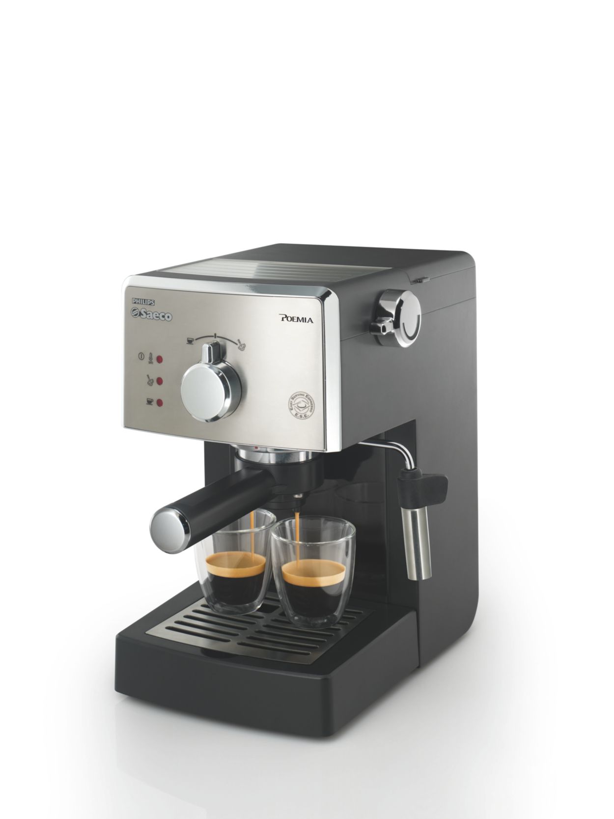  Customer reviews: Saeco HD8327/47 Poemia Top Espresso Machine,  Stainless Steel