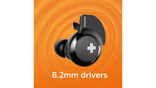 8.2 mm speaker drivers