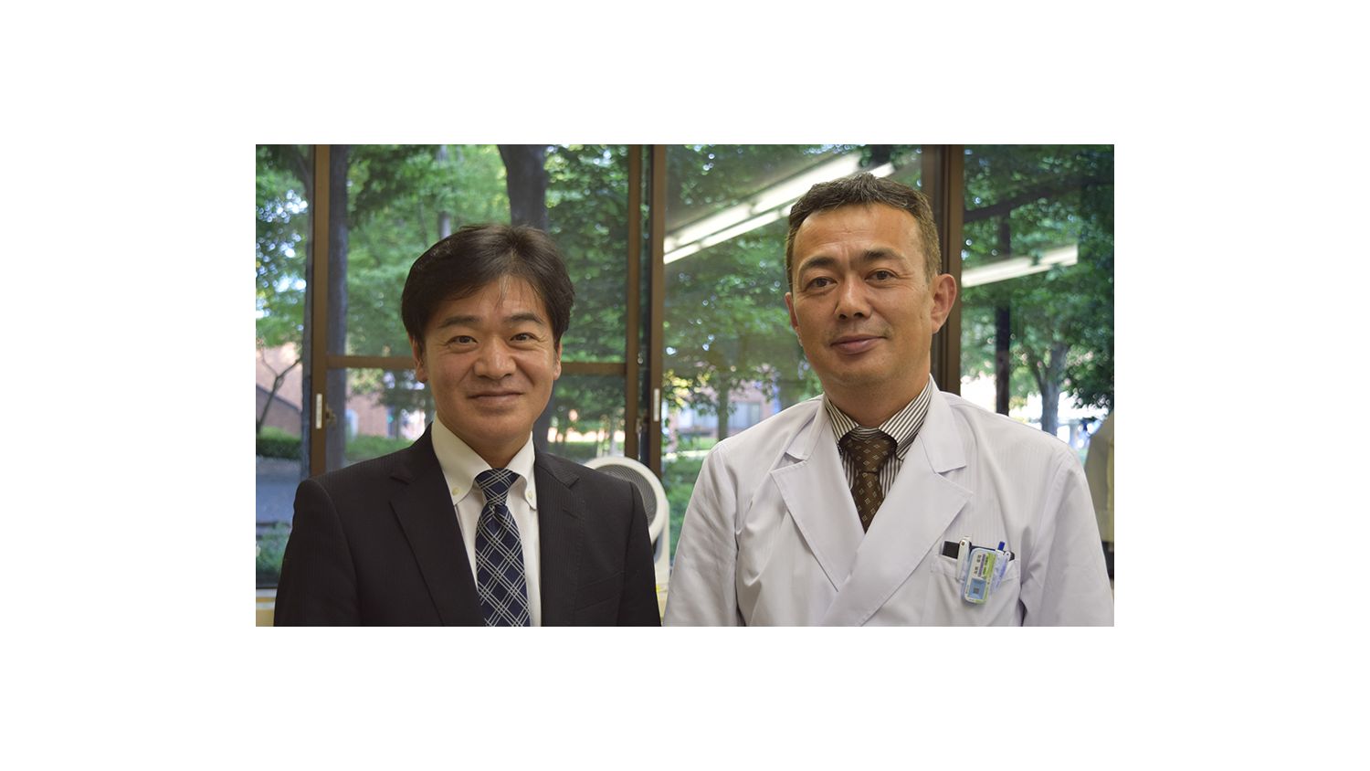 Photo with Hajime Tanji, RT and  Shoji Yabuki, MD, DMSc