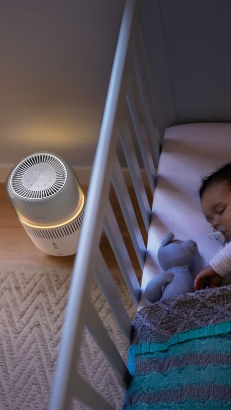 Овлажнител Philips с технология NanoClaud