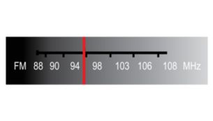 Built-in FM tuner