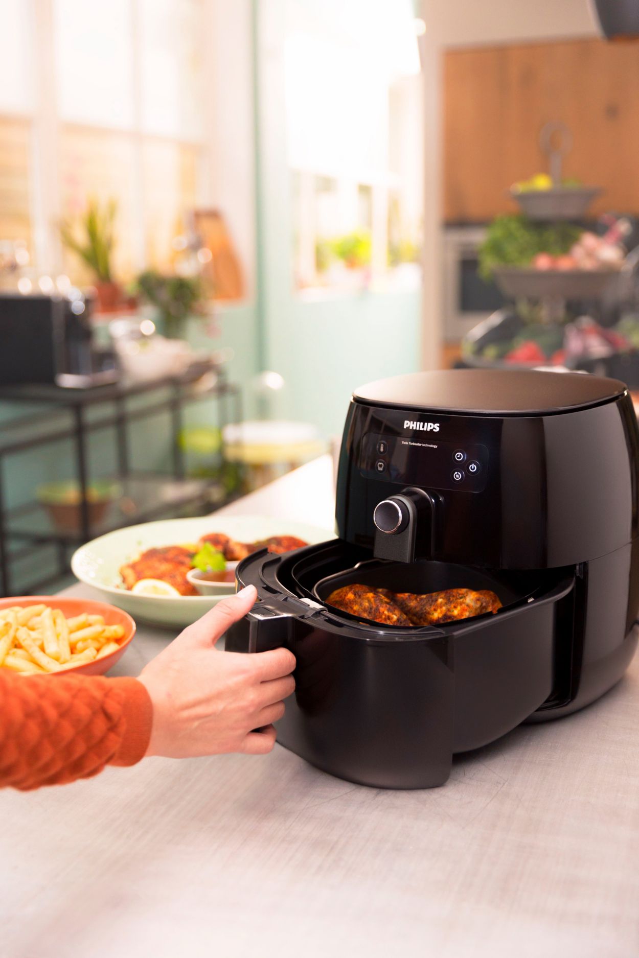 Freidora con aire Philips Airfryer hd9641/90 por 185,04 euros con envío  gratis