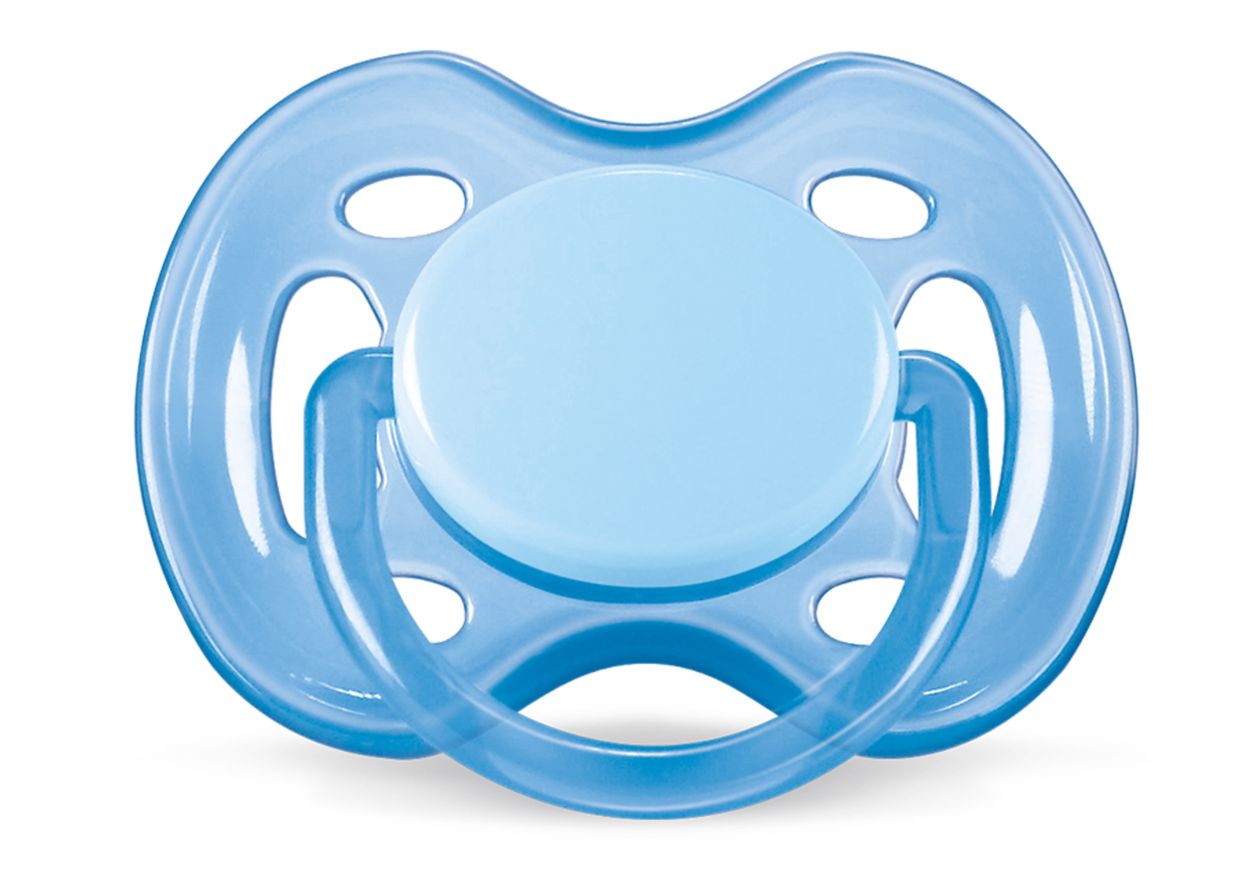 Philips Avent Freeflow Pacifier, 0-6 months, (Colors May Vary), 2 pack,  SCF178/23 