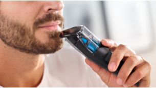 Precision trimmer for finishing up in hard-to-reach areas