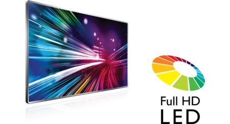 Brilliant LED images with incredible contrast