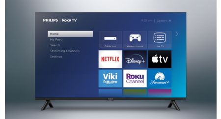 Philips 55 PUL66 UHD Roku Smart TV with 3-Year Coverage