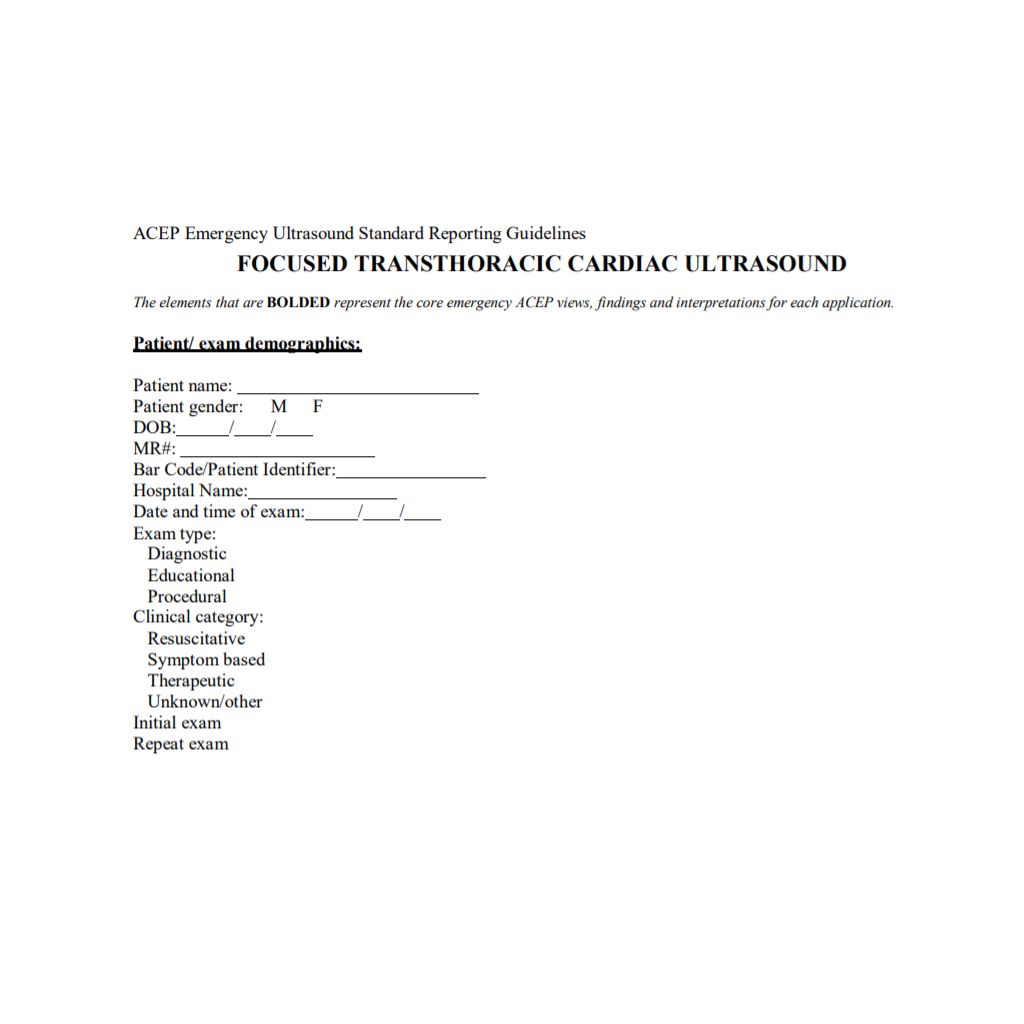 ACEP POC worksheets