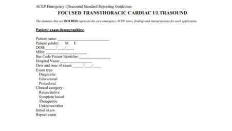 ACEP POC worksheets