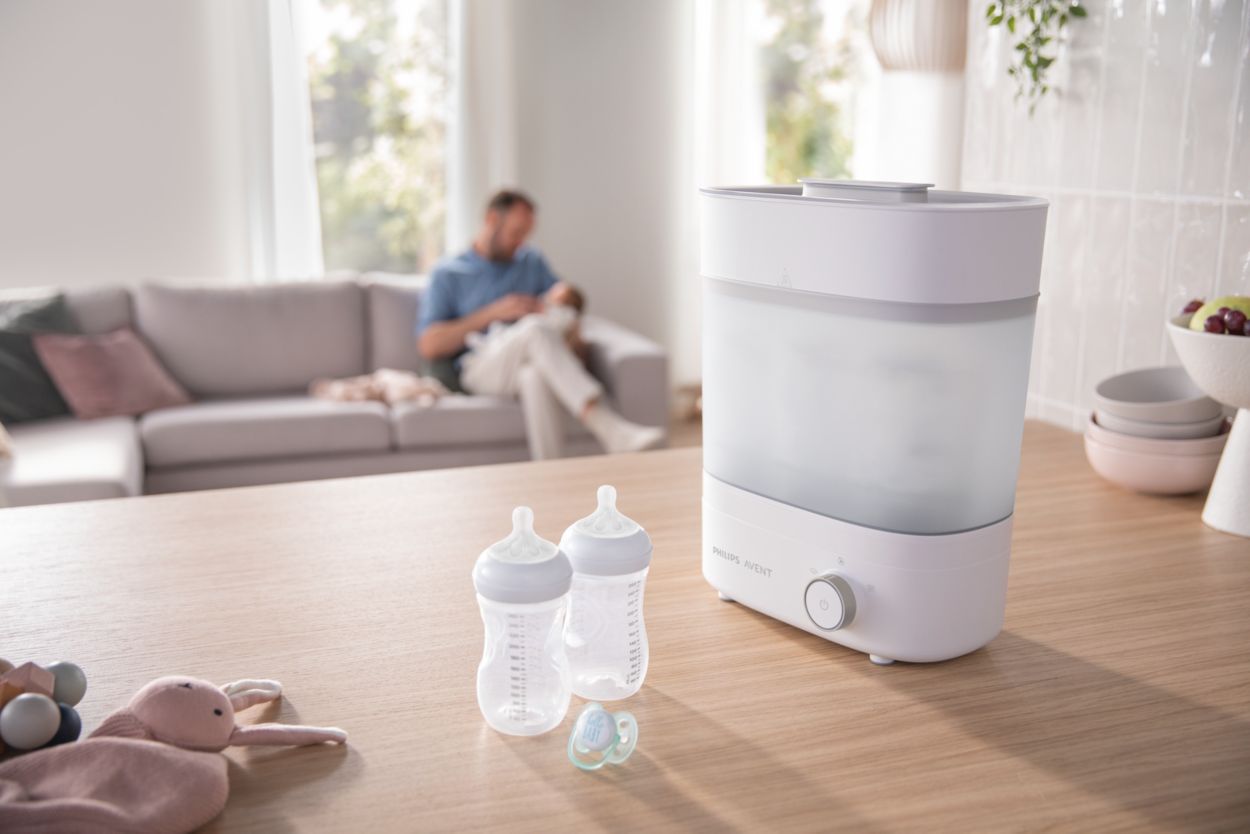 Baby Bottle Sterilizer & Dryer Premium