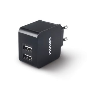 USB sienas lādētājs