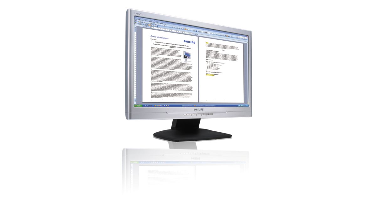 LCD widescreen monitor 220SW8FS1/05 | Philips