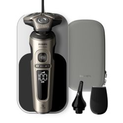 Shaver S9000 Prestige Wet & Dry Electric shaver with SkinIQ
