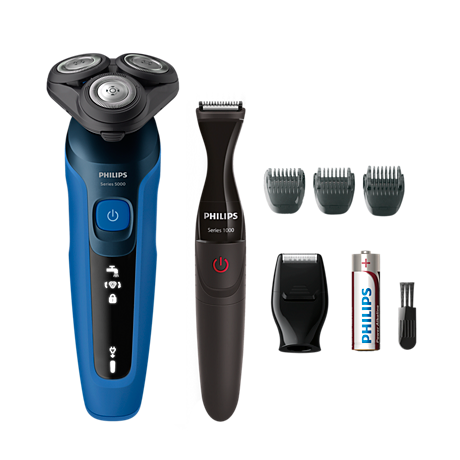 S5466/19 Shaver series 5000 Wet and dry electric shaver