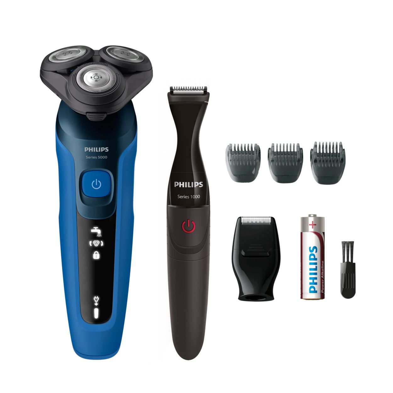 Shaver series 5000 Wet and dry electric shaver S5466/19