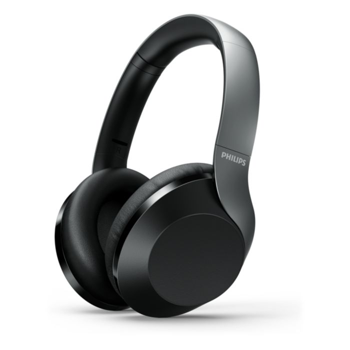 Hi Res Audio wireless over ear headphones TAH8505BK 00 Philips