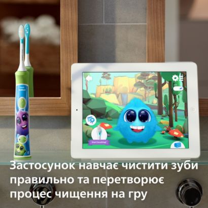 Інтерактивна звукова щітка. Більше задоволення — краще чищення