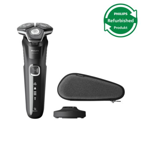 S5898/35R1 Shaver Series 5000 Generalüberholter elektrischer Nass-/Trockenrasierer