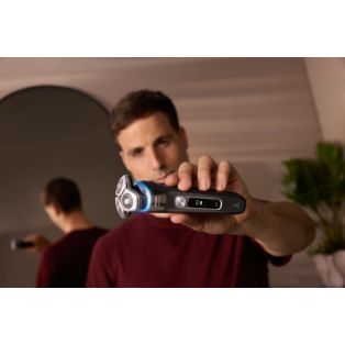 i9000 Prestige Våt og tørr elektrisk barbermaskin med SkinIQ