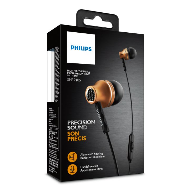 Enjoy high-performance precision sound