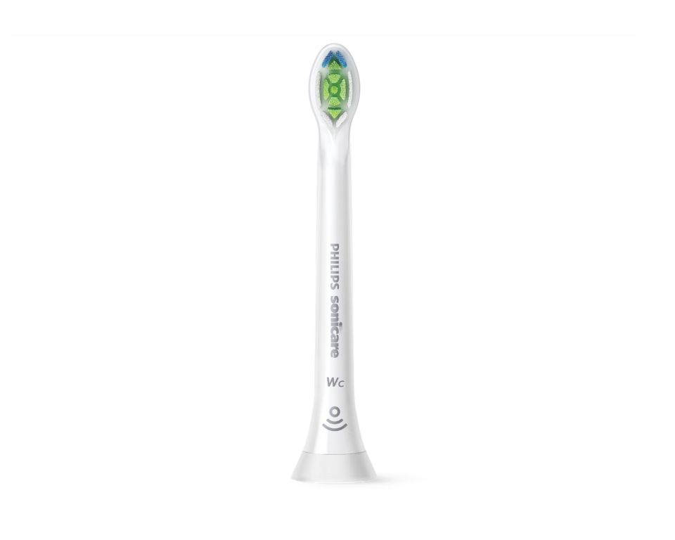 W2c Optimal White compact Compacte opzetborstels HX6074/27 | Sonicare