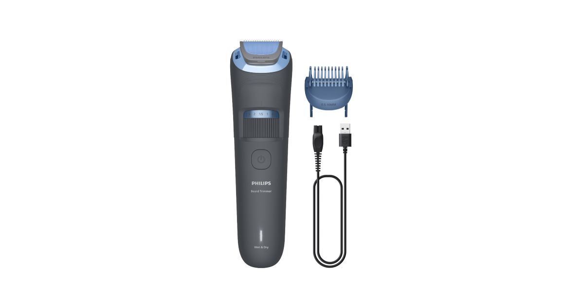 Beard Trimmer 3000 Series Starostlivosť s čepeľami so zaoblenými hrotmi BT3617/15 - hlavný produktový obrázok Philips