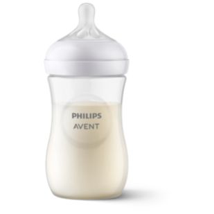 Natural Response  Bottle plastic 260ml, flow 3 teat, 1 piece