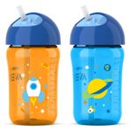 Twist-lid keeps straw hygienic on the go