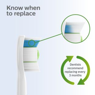 Sonicare W2 Optimal White 4x interchangeable sonic toothbrush heads
