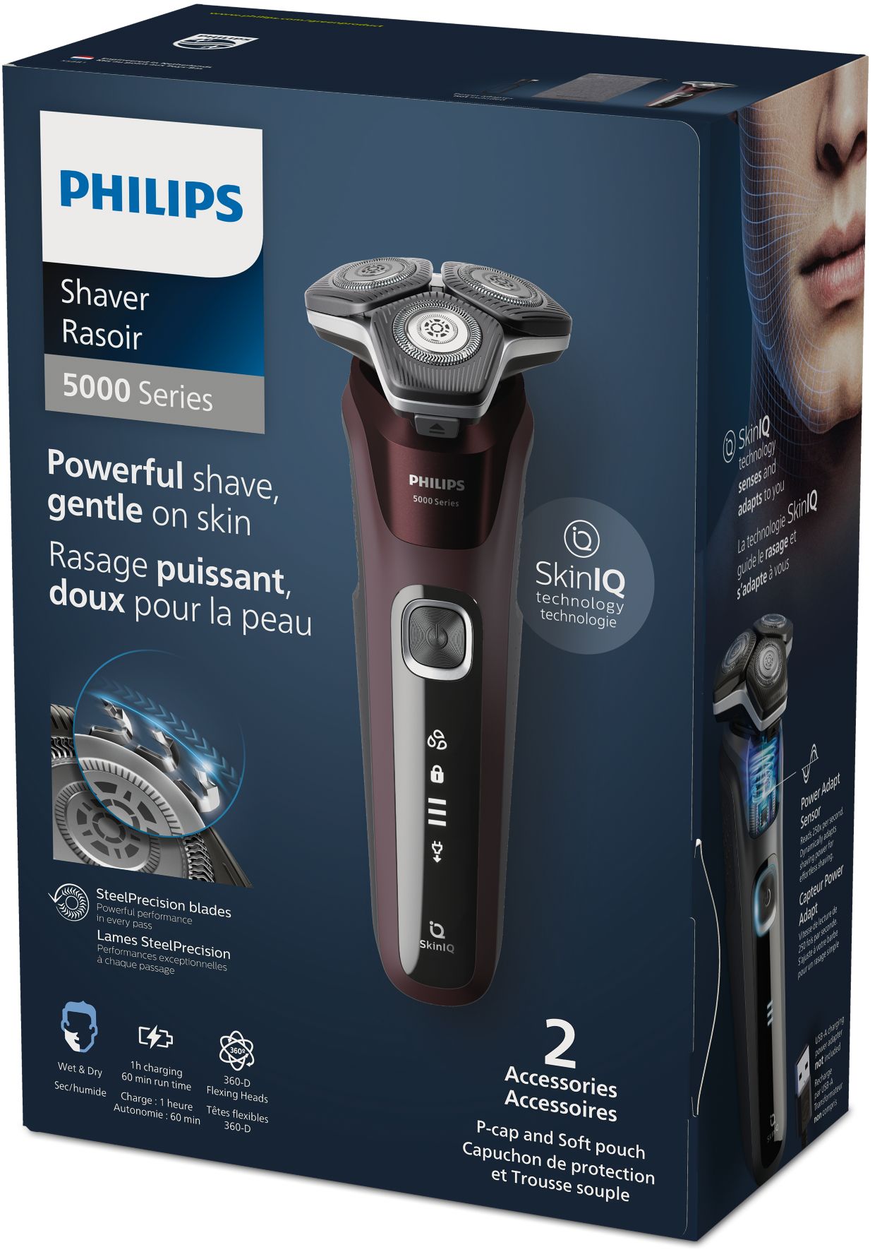 Philips Series 5000 S5887/30 Wet & Dry máquina de afeitar