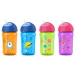 Twist-lid keeps straw hygienic on the go