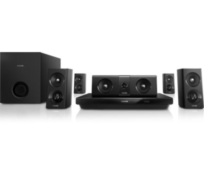 5.1, 3D, Home Theater con Blu-ray HTB5580/55