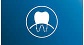 歯ぐきの健康推進効果はデンタルフロスと同等、臨床的に証明済み**