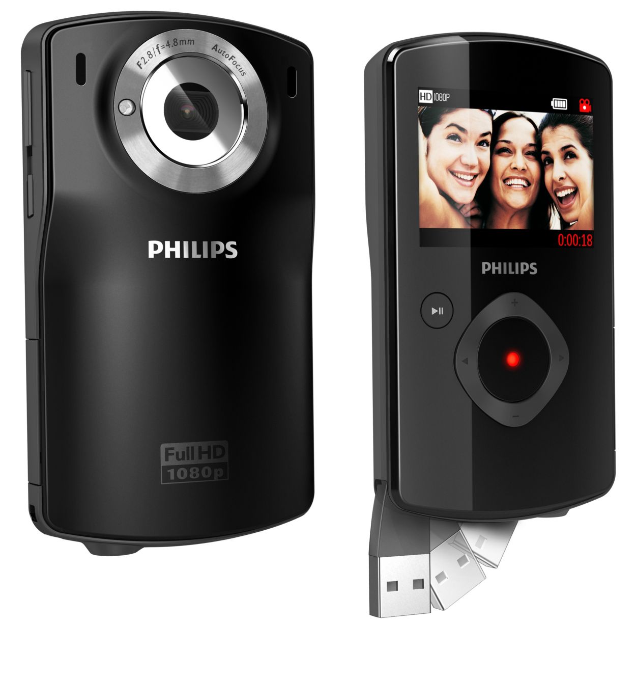 Видеокамера HD CAM110BL/00 | Philips