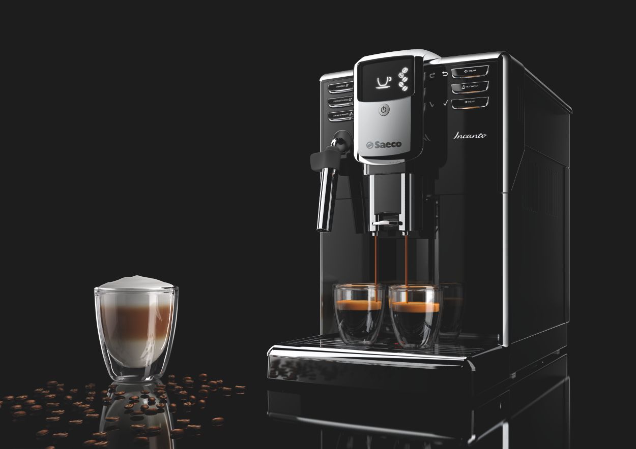 Saeco HD8914/01 - Cafetera Incanto espresso súper automática 4 bebidas ·  Comprar ELECTRODOMÉSTICOS BARATOS en lacasadelelectrodomestico.com