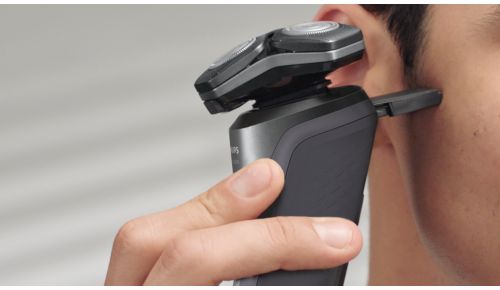 Breng uw snor en bakkebaarden op gelijke hoogte