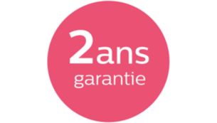 Garantie internationale de 2 ans