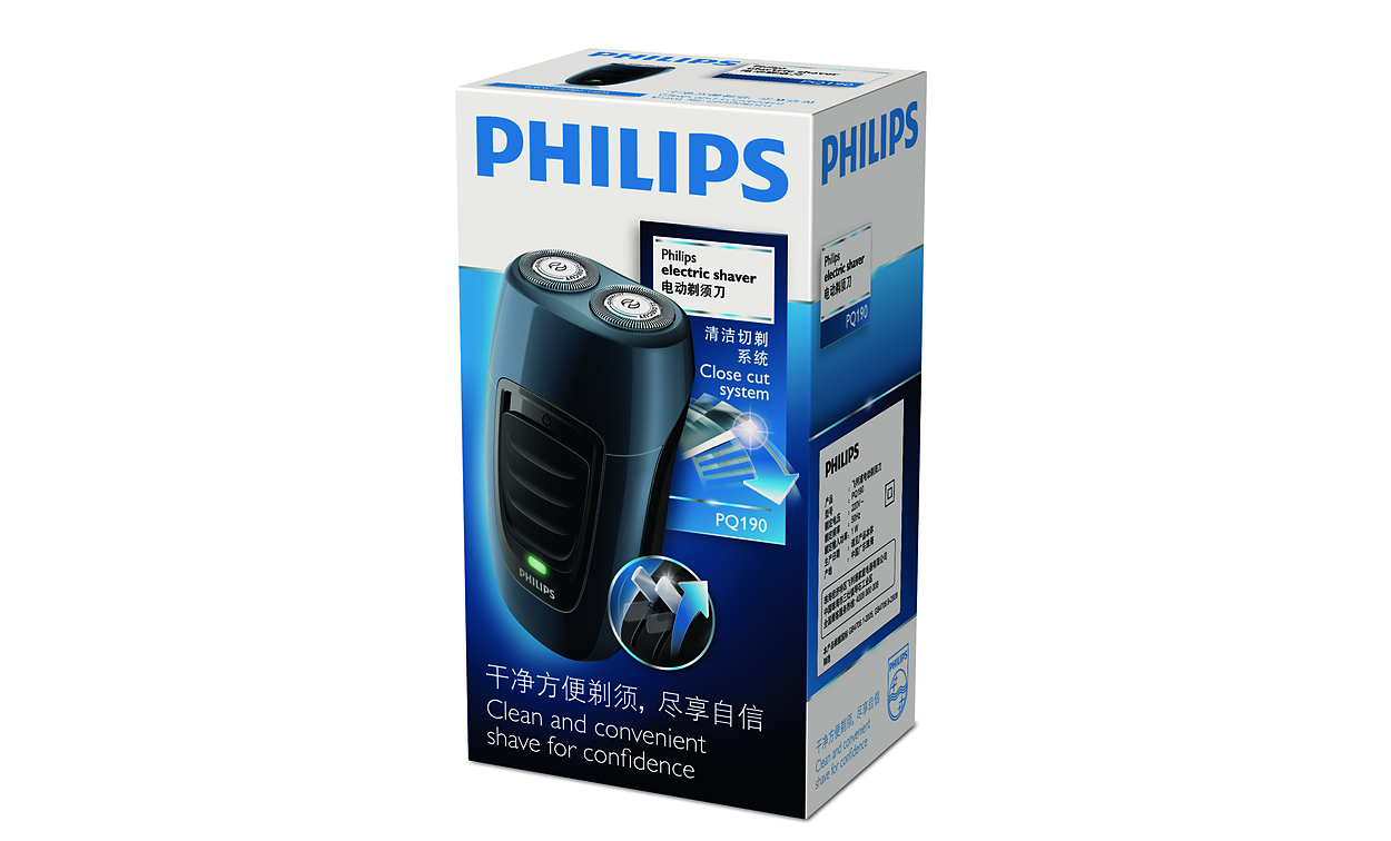 2 Heads Shaver 電気シェーバー PQ190/16 | Philips 2 Heads Shaver 電気シェーバー PQ190/16 | Philips