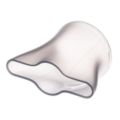 Replacement nozzle for hairdryers