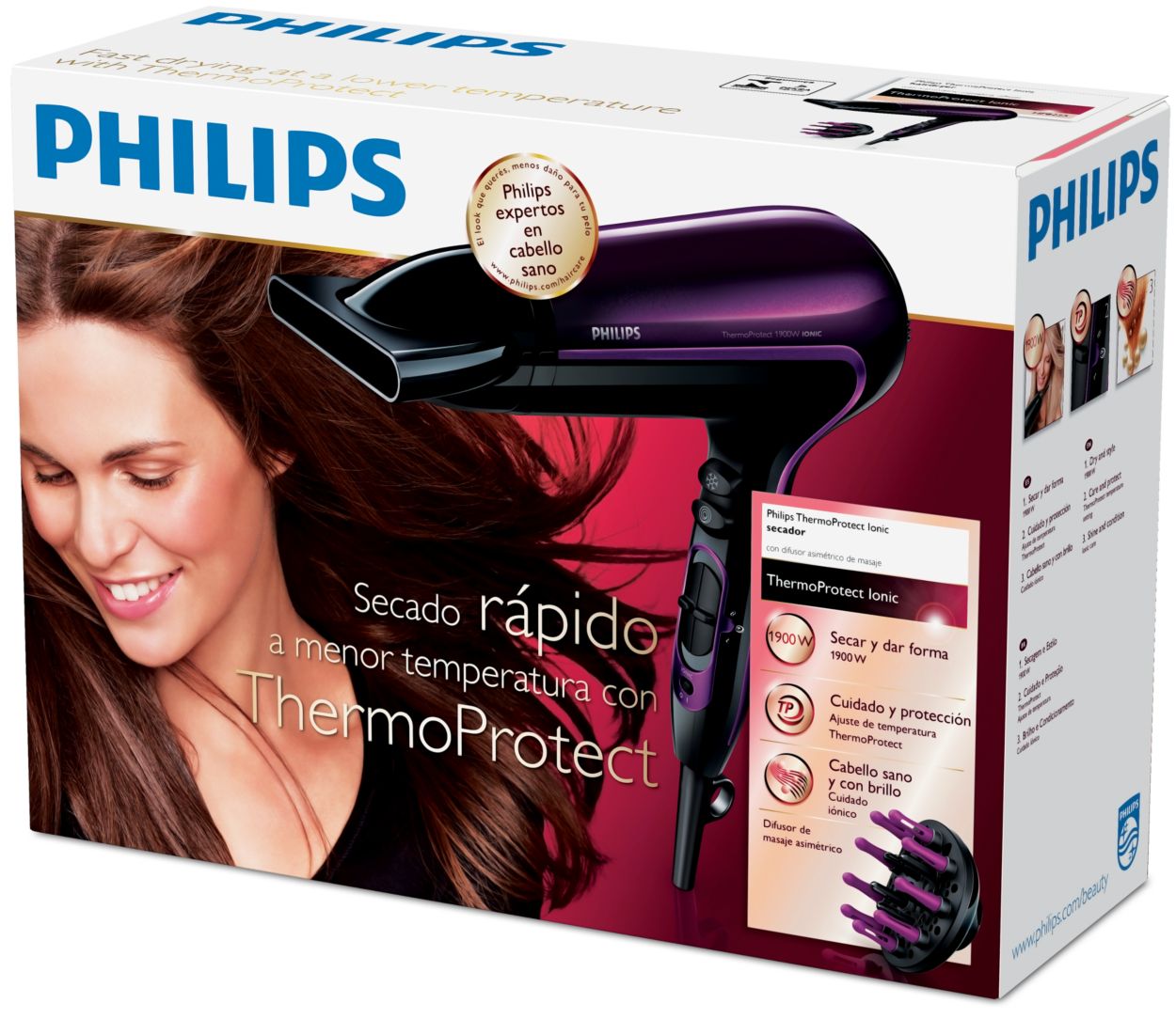 Este secador de pelo iónico de Philips ¡ahora cuesta menos de 19