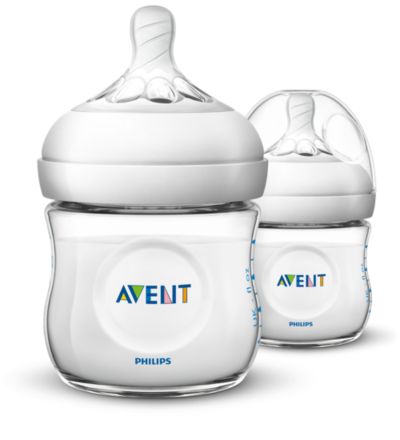 Bình sữa thiết kế tự nhiên 125ml-đôi 