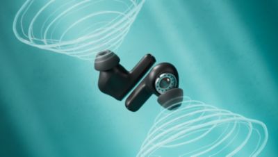 Great sound even at low volume with Dynamic Bass