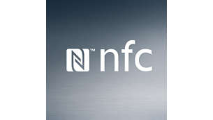 NFC-anslutning med en tryckning för enkel ihopparning