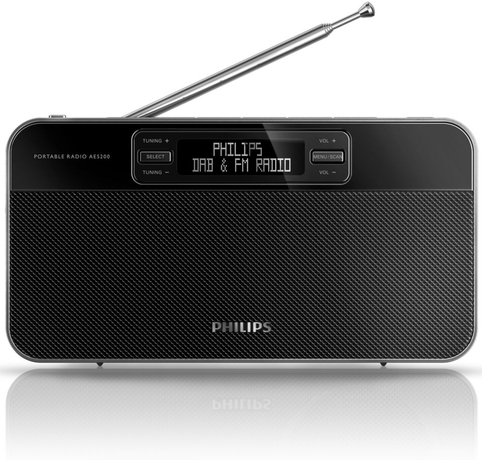 Great sound from DAB radio anywhere