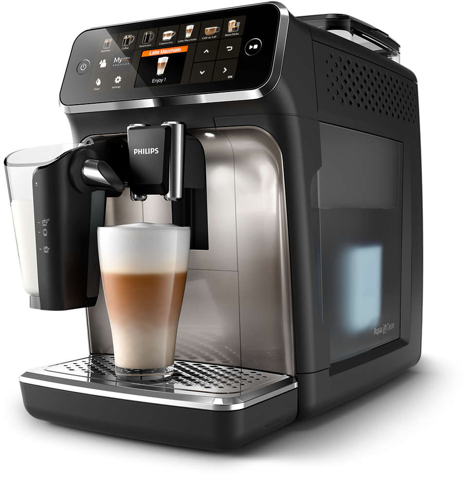 Wind coal Bungalow Philips 5400 Series Fully automatic espresso machines EP5447/94 | Philips