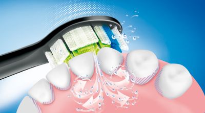 Patented Sonicare toothbrush technology