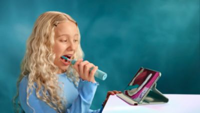 Delší a lepší čištění zubů s aplikací Sonicare for Kids