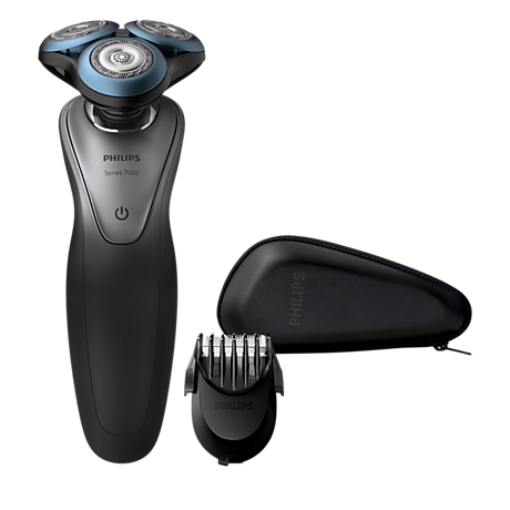 S7970/17 Shaver series 7000 Máquina de barbear elétrica a húmido e a seco