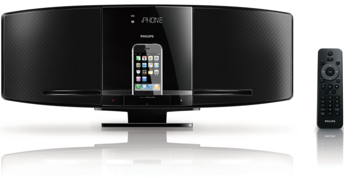 Sleek micro sound system DCM292/05 | Philips